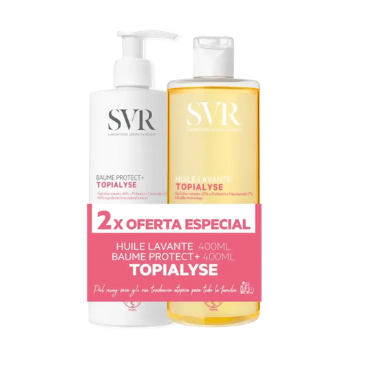 Svr Topialyse Duo: Κρέμα Προστασίας 400 ml + Λάδι 400 ml