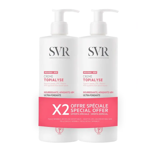 SVR Topialyse Duo Κρέμα, 2 x 400 ml
