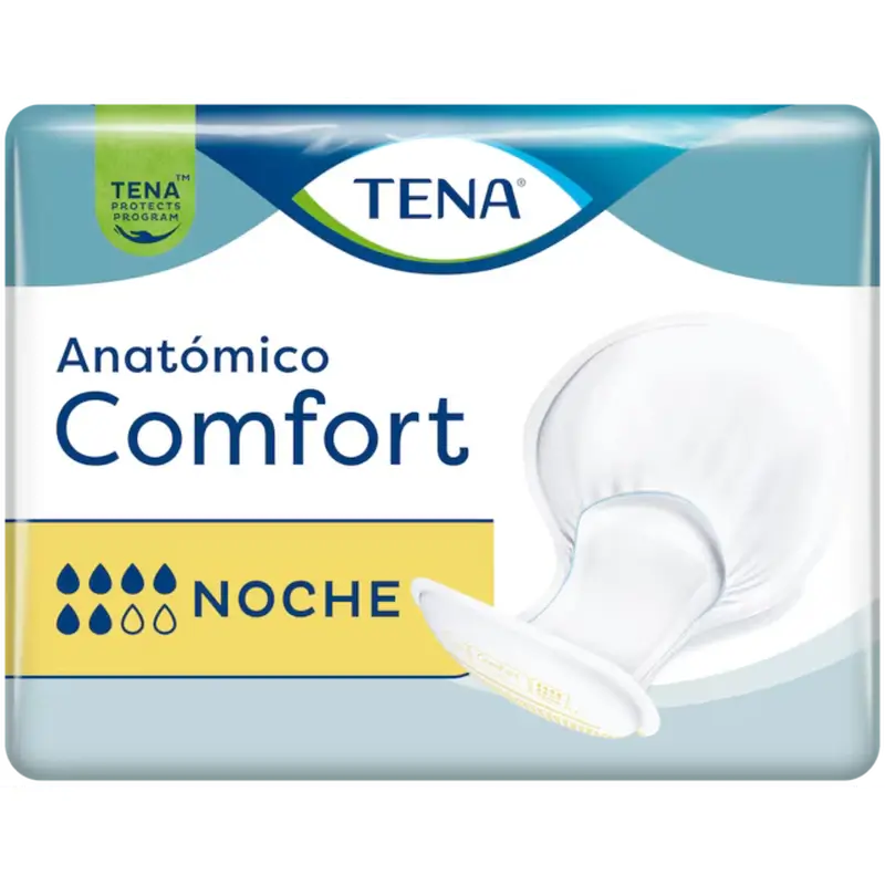 Tena Anatómico Comfort Extra Νύχτα, 80 τεμάχια, ενιαίο μέγεθος