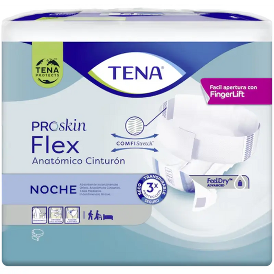 Tena Flex Proskin Plus Μεσαίο Νύχτα, 80 τεμάχια