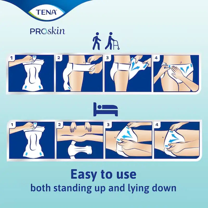 Tena Flex Proskin Plus Μεσαίο Νύχτα, 80 τεμάχια