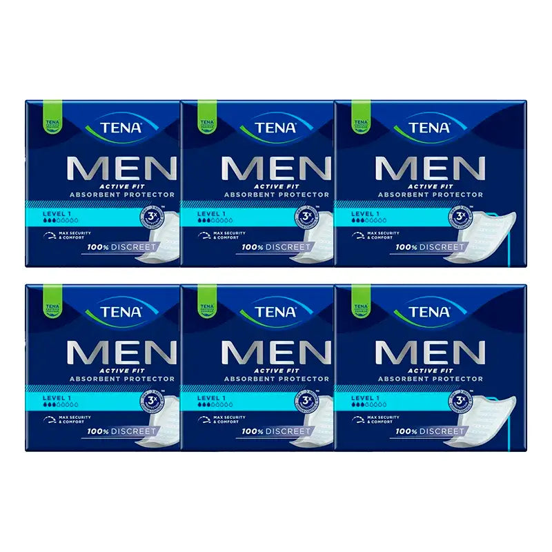 TENA Pack Men Level 1, 6 × 24 τεμάχια
