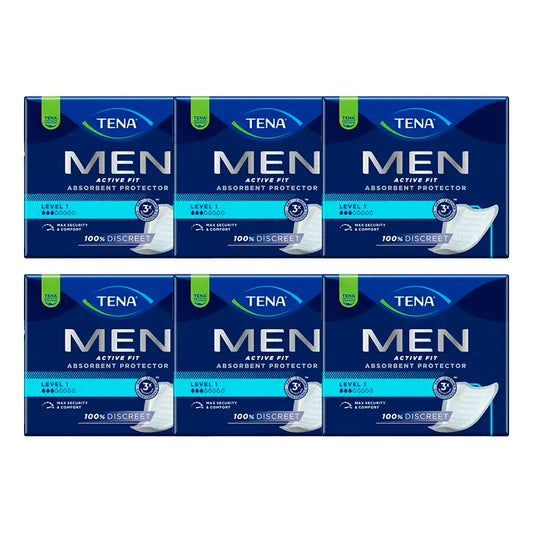 TENA Pack Men Level 1, 6 × 24 τεμάχια