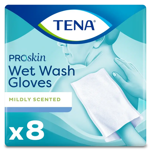 Tena Proskin Υγρά Γάντια, 8 τεμάχια