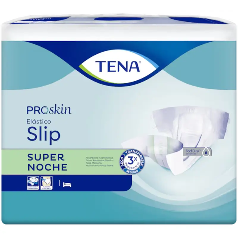 Tena Proskin Slip Ελαστικό Μεγάλο Supernoche, 80 τεμάχια