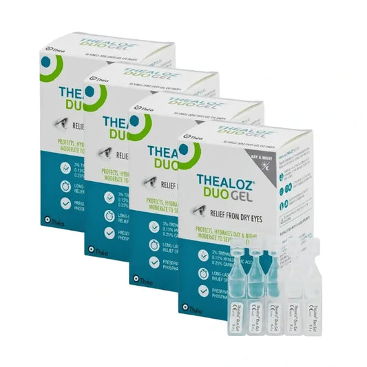 Thealoz Duo Gel, 4 x 30 μονοδόσεις