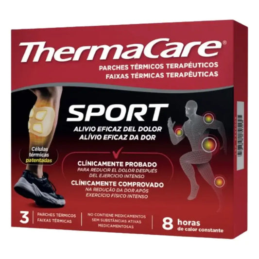 Thermacare Sport, 3 επιθέματα
