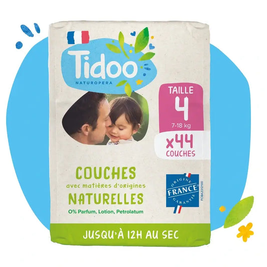 Tidoo Πάνες Μέγεθος 4 7/18 Kg Eco, 44 τεμάχια
