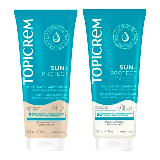 Topicrem Sun Protect Αφρόλουτρο + Aftersun Σετ 200 ml