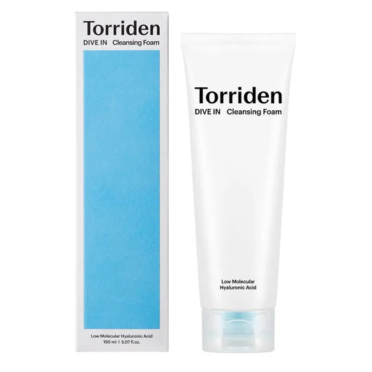 Torriden Dive-In Low Molecular Hyaluronic Acid Cleansing Foam , 150 ml