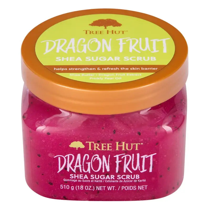 Tree Hut Απολεπιστικό με ζάχαρη, φρούτο του δράκου, Dragon Fruit, 510 γρ.
