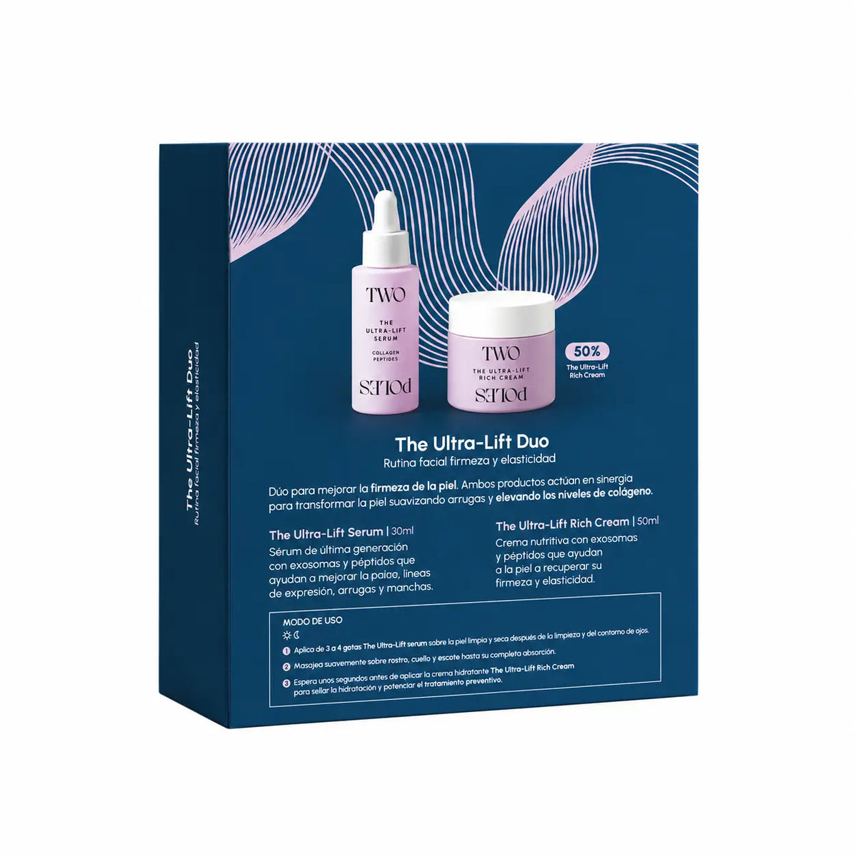 Two Poles Pack Ultra-Lift Duo: Ορός και Κρέμα, 80 ml