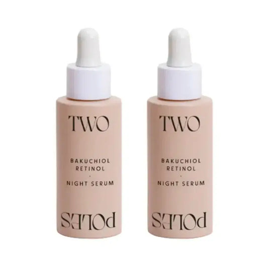 Two Poles Night Serum, Συσκευασία 2 x 30 ml