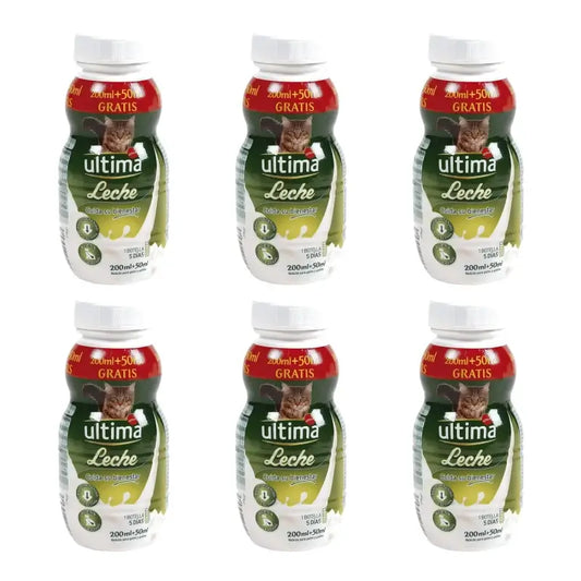 Ultima Γάλα για γάτες και γατάκια, 250 ml, συσκευασία των 6