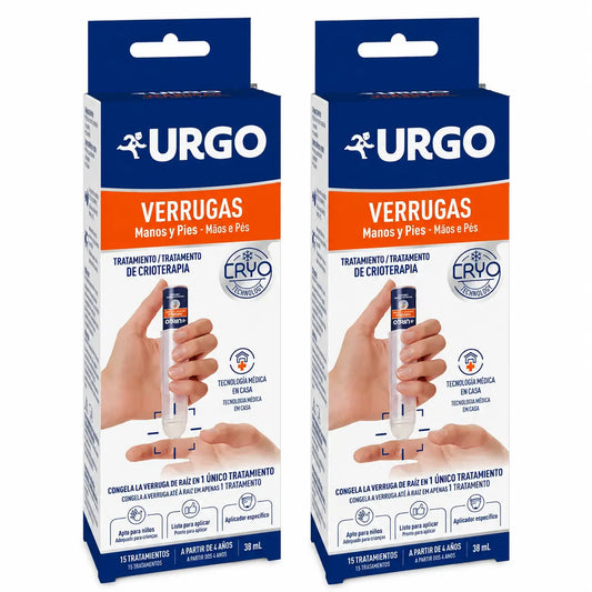 Urgo Κρυοθεραπεία για κονδυλώματα - Φιαλίδιο 38 ml, 15 θεραπείες, συσκευασία 2 τεμαχίων