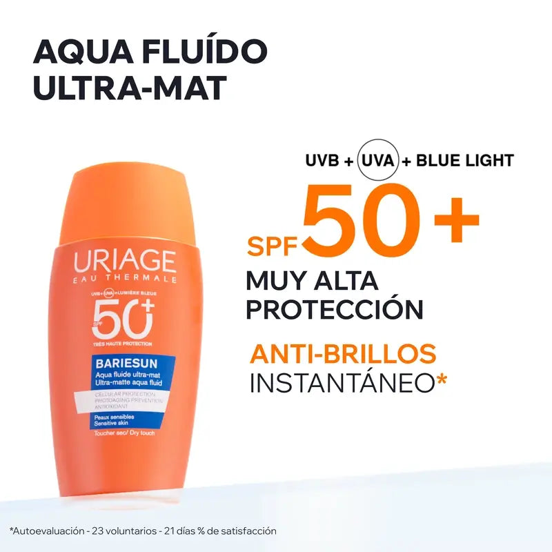 Uriage Bariesun Aqua Ultra-Mat Fluid SPF50+, 50 ml