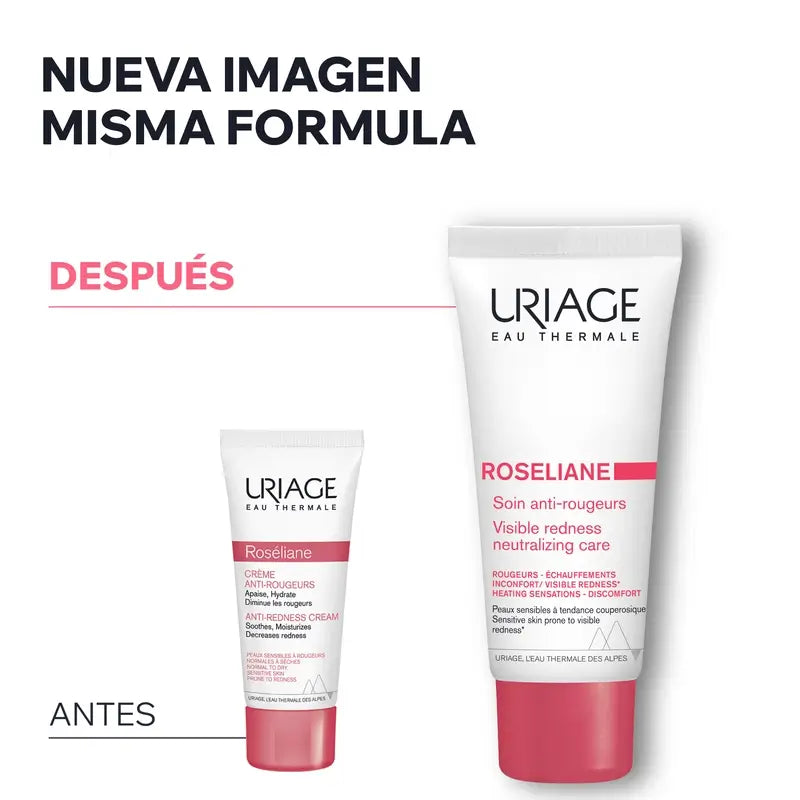 Uriage Κρέμα κατά των ερυθρότητας, 40 ml