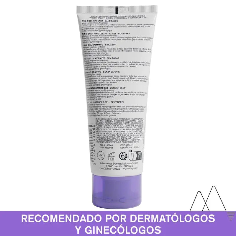 Uriage Gyn-8 Τζελ για την προσωπική υγιεινή, 100 ml