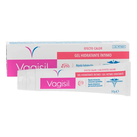 Vagisil Ενυδατικό Τζελ για την Εσωτερική Περιοχή με Αίσθηση Θερμότητας, 30 γρ.