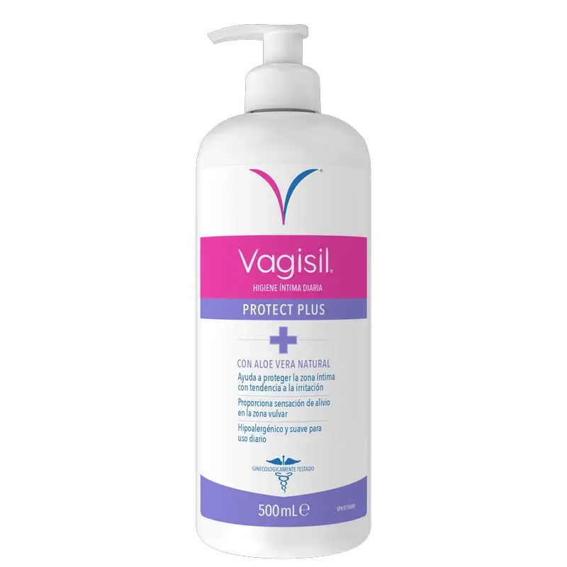Vagisil Καθημερινή Εσωτερική Υγιεινή Protec Plus 500 ml