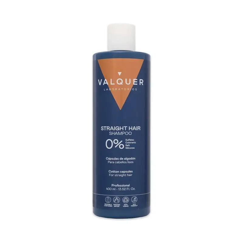 Valquer Hair Care Straight Hair Shampoo, 400 ml