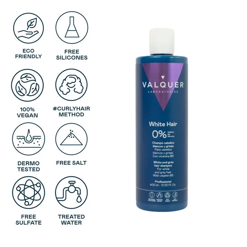 Valquer Hair Care Σαμπουάν Silver Platinum, 400 ml