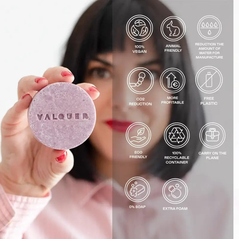 Valquer Hair Care Luxe Στερεό Σαμπουάν, 50 γρ.