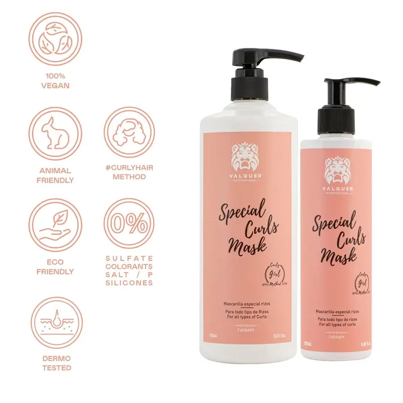 Valquer Hair Care Ειδική μάσκα για μπούκλες, 275 ml