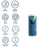 Valquer Hair Care Σωματίδια Σαμπουάν Total Repair, 150 γρ.