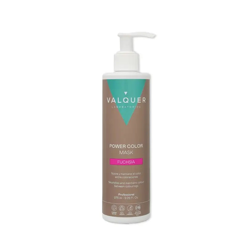 Valquer Μάσκα Χρώματος Φούξια / Ροζ - Power Color, 275 ml