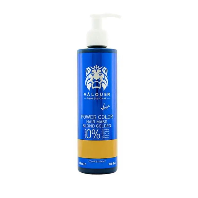 Valquer Μάσκα Χρώματος Χρυσοκίτρινο - Power Color, 275 ml
