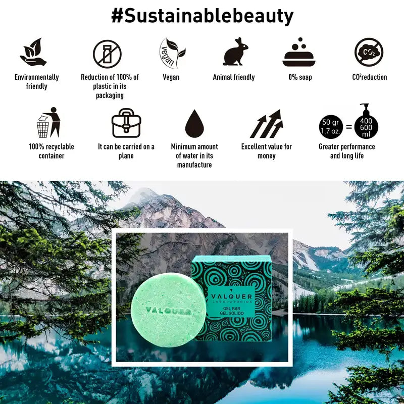 Valquer Skin Care Καλοκαιρινό Στερεό Τζελ, 50 γρ.