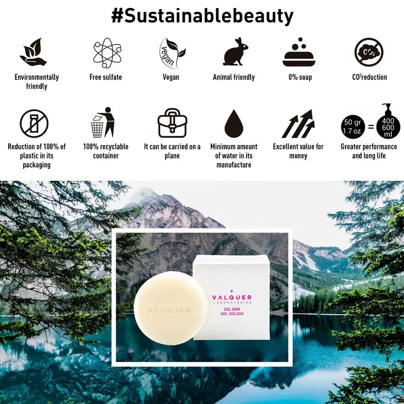 Valquer Skin Care Velvet Gel Solido, 50 γρ.