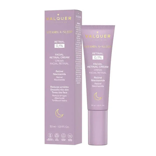 Valquer Vitamin A-Sleep Κρέμα προσώπου με ρετινόλη 0,1%, 30 ml