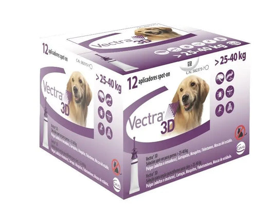 Vectra 3D Dog 25-40Kg 12Pip