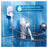 Venus Satin Care 2 σε 1 τζελ καθαρισμού + αποτρίχωσης ευαίσθητων περιοχών, 190 ml