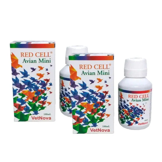 Vetnova Red Cell Avian Mini 100 ml, συσκευασία των 2