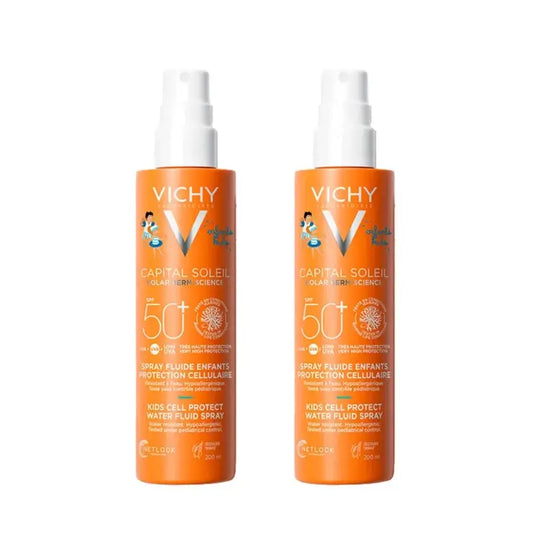 Vichy Capital Soleil Σπρέι για παιδιά SPF 50, 2×200 ml 