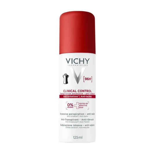 Vichy Clinical Control 96h Γυναικείο Αντιιδρωτικό Σπρέι, 125 ml