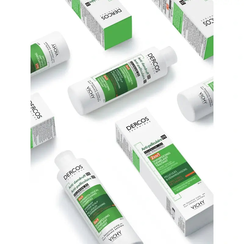 Vichy Dercos Σαμπουάν-Κοντίσιονερ κατά της πιτυρίδας DS 2 σε 1, 200 ml