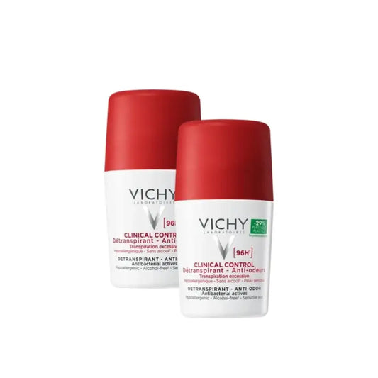 Vichy Αποσμητικό Clinical Control 96H, συσκευασία 2 τεμαχίων