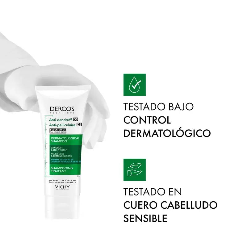 Vichy Vichy Dercos Technique Σαμπουάν κατά της πιτυρίδας και της επανεμφάνισής της, 95 ml