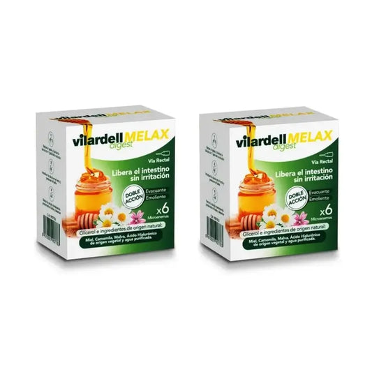 Vilardell Digest Melax, 2X6 μικροκλύσματα 