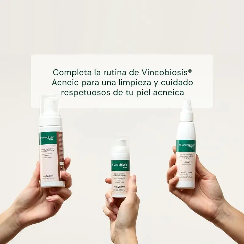 Vincobiosis Cremigel για το πρόσωπο, για την εξισορρόπηση του δέρματος, 50 ml