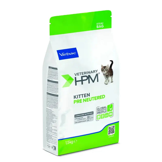 Virbac Hpm Junior Τροφή για στειρωμένες γάτες 1,5 Kg, τροφή για γάτες