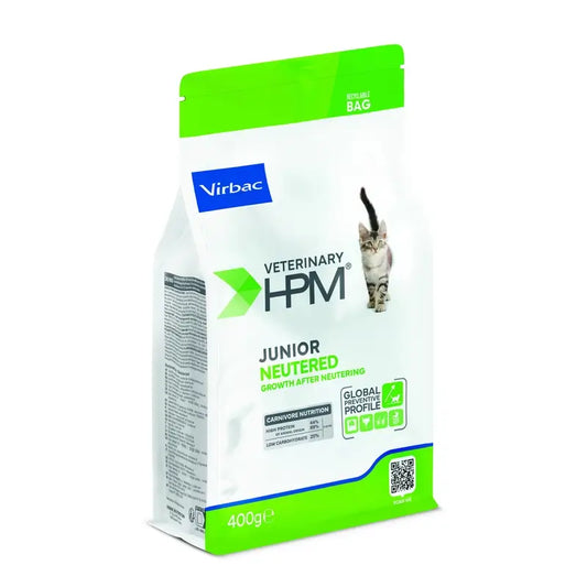 Virbac Hpm Feline Junior Neutered 400 γρ., τροφή για γάτες