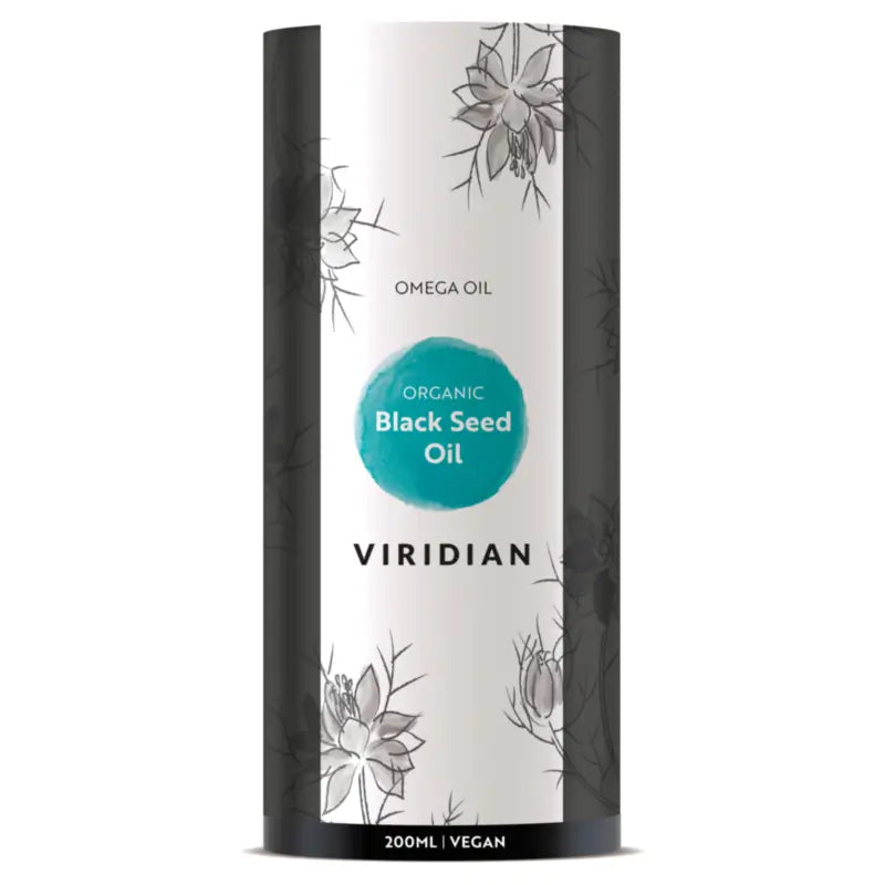 Viridian Διατροφικά Έλαια Βιολογικό Έλαιο Μαύρου Κύμινου, 200 ml