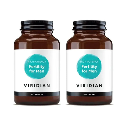 Viridian Fertility για άνδρες, 2X60 φυτικές κάψουλες