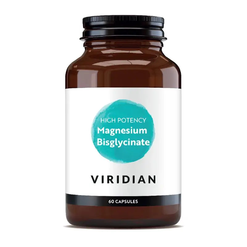 Viridian Μαγνήσιο Διγλυκινικό Υψηλής Ισχύος, 60 κάψουλες