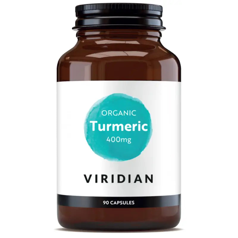 Viridian Βιολογική Κουρκούμη σε Φυτικά Δισκία 400 mg, 90 κάψουλες
